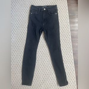 Zara Black Skinny Jeans Size 4